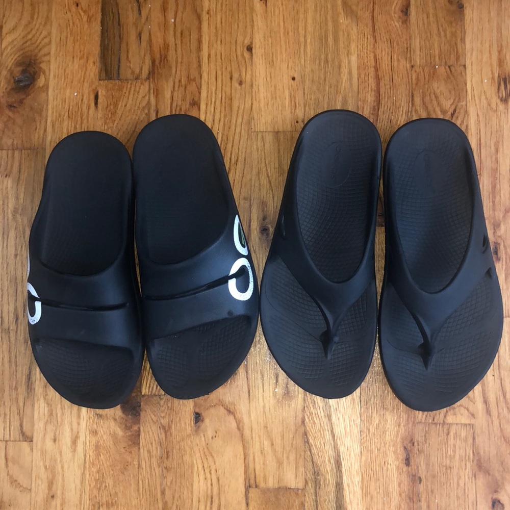 TWO! Oofos Sandals